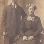 Photograph of parents Luke and Mary Barfoot