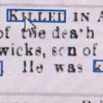 Obituary of Alfred Overs, local newspaper, 11 February 1915