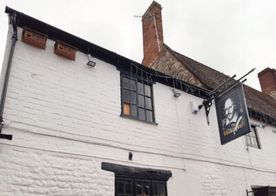 Harbury Parish Council swift nest boxes numbers 12 and 13