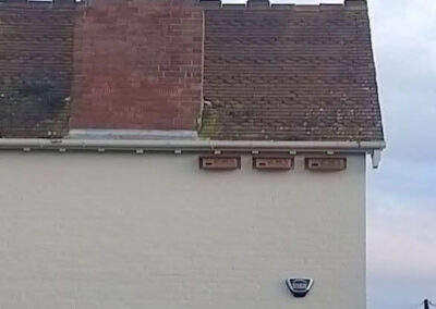 Harbury Parish Council swift nest boxes numbers 14, 15 and 16